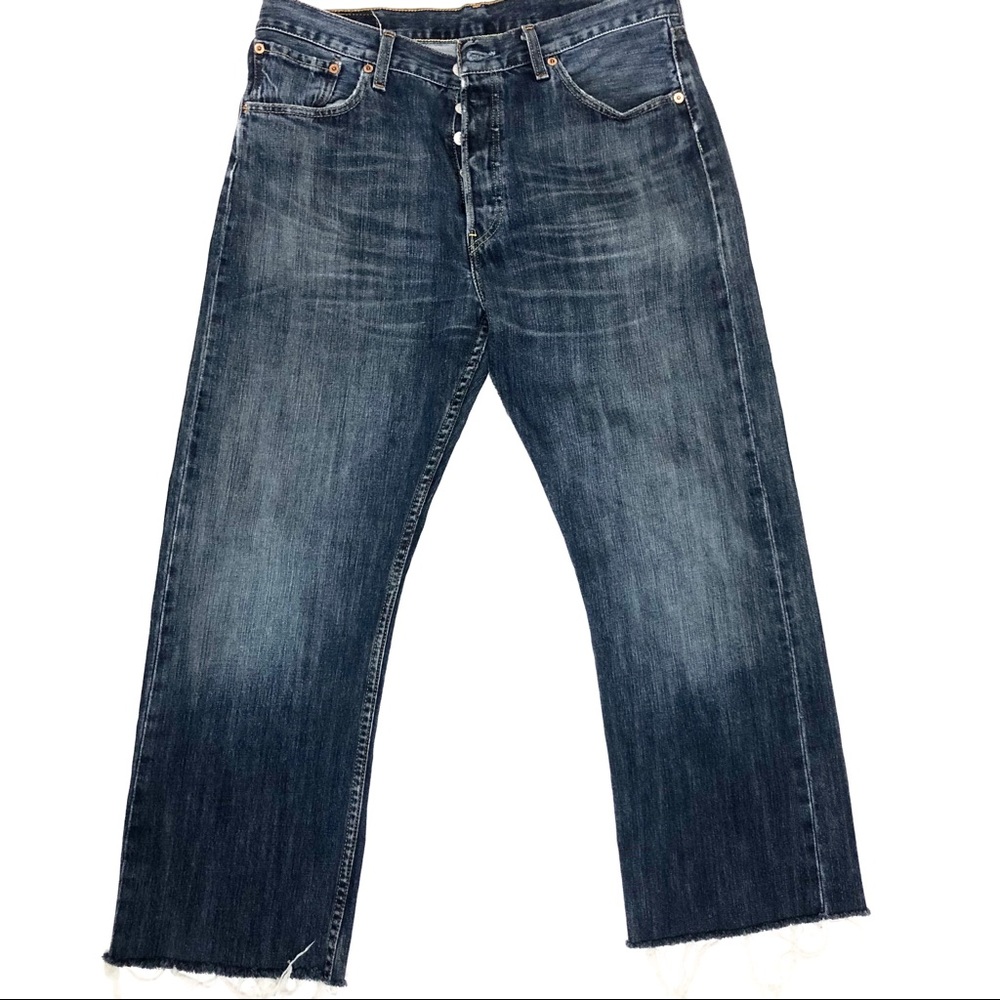 Levi’s 501 Denim High Waisted Button Fly Jeans 32